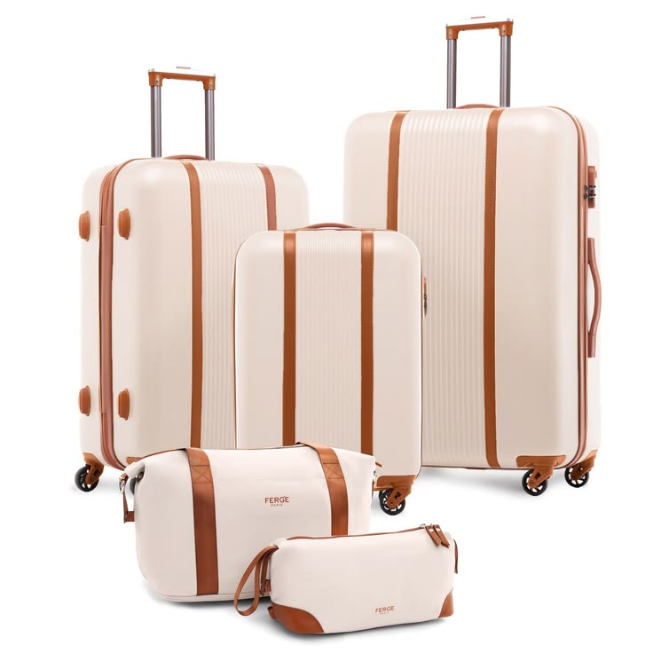 FERGÉ Bag set , Hard-shell  5 Movable Trolleys
