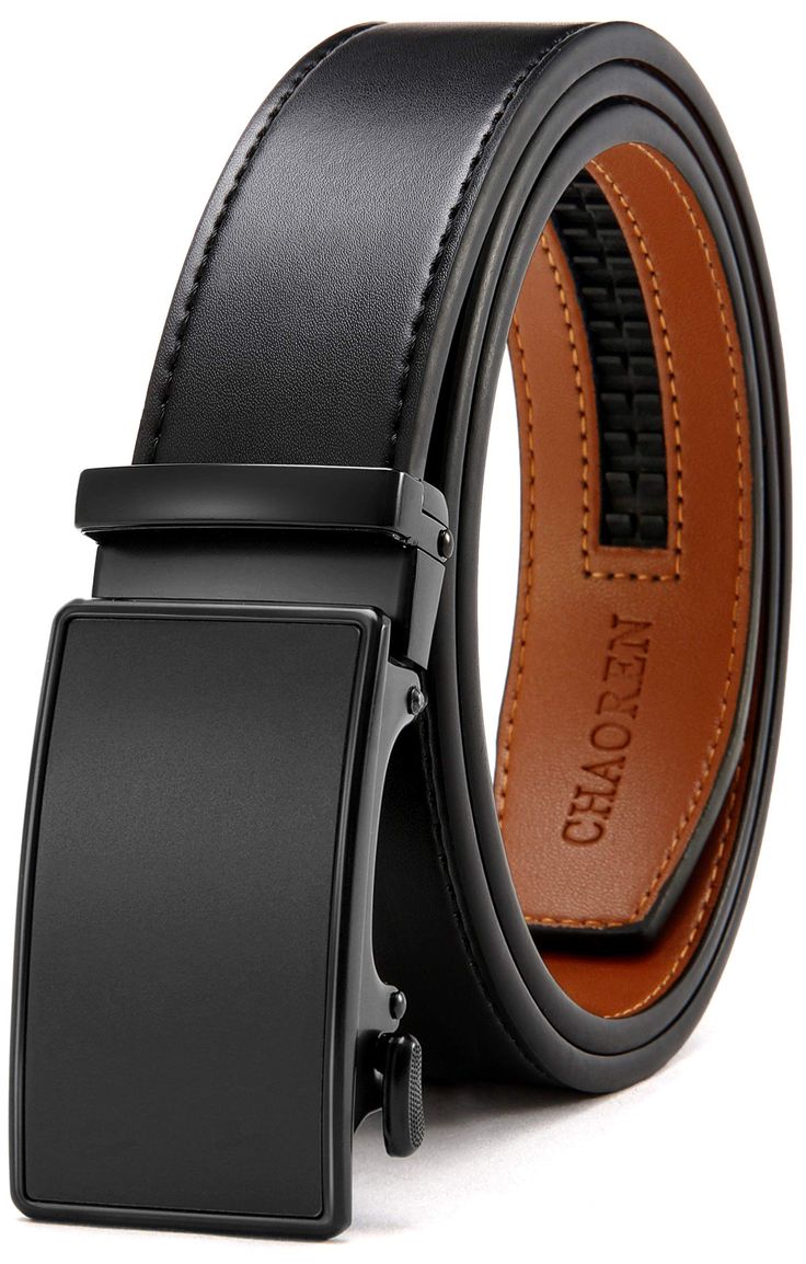 CHAOREN Men's Belt Leather Ratchet Belt