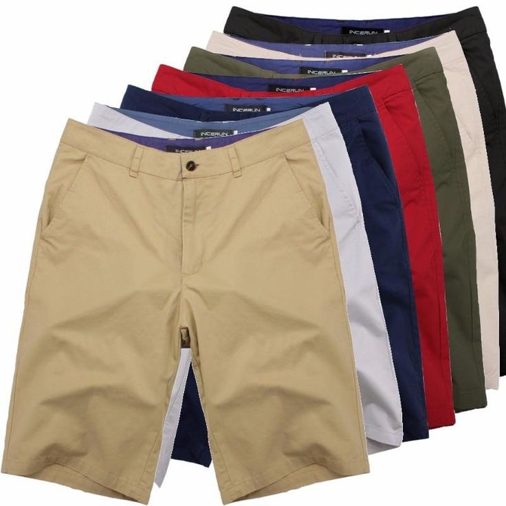 Cotton Knee Length Chinos Shorts