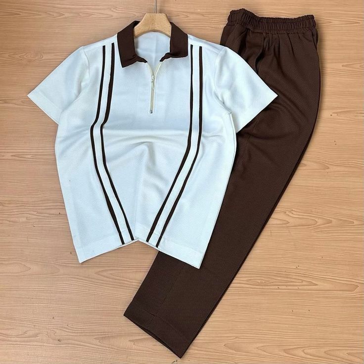 Brown & White Theme Outfit